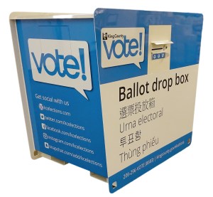 New ballot drop box